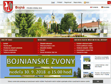 Tablet Screenshot of bojna.sk